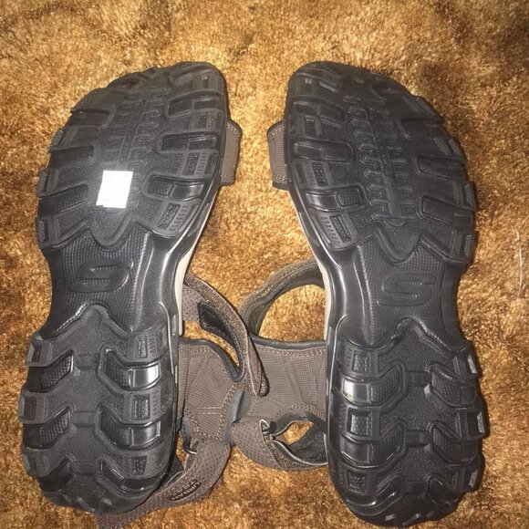 Skechers men's sandals in brown - Picture 7 of 8